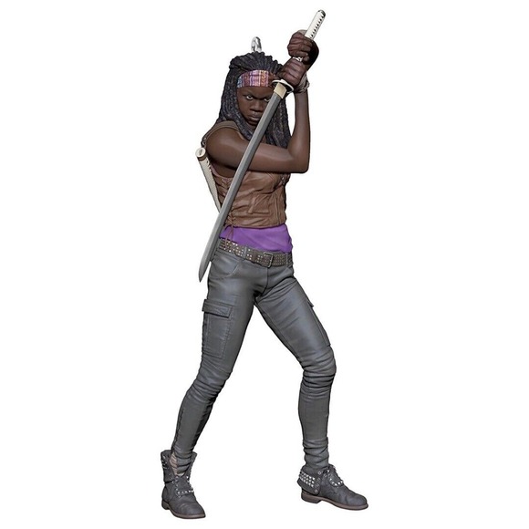 Hallmark Other - Hallmark 2017 Michonne‎ Ornament The Walking Dead Artist Crafted Mint Condition